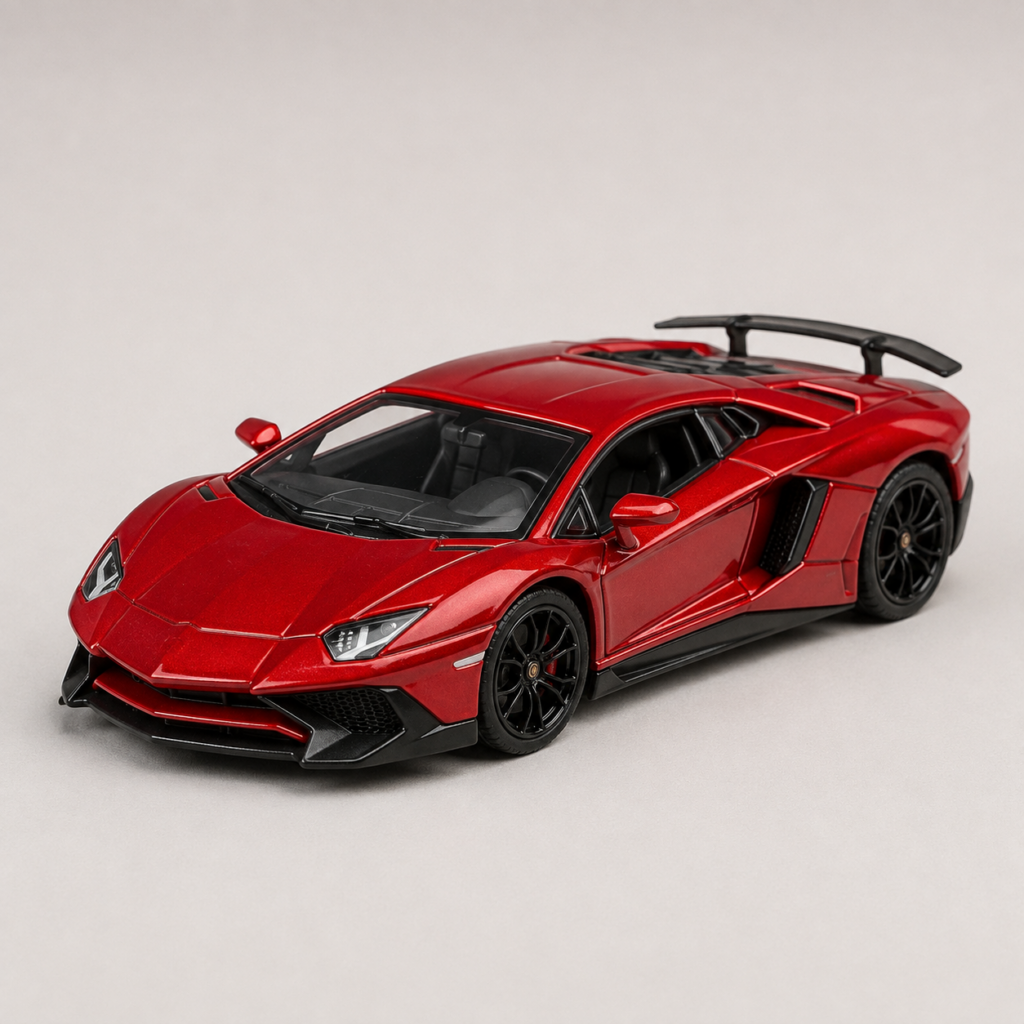 Crimson Sprint Diecast Supercar